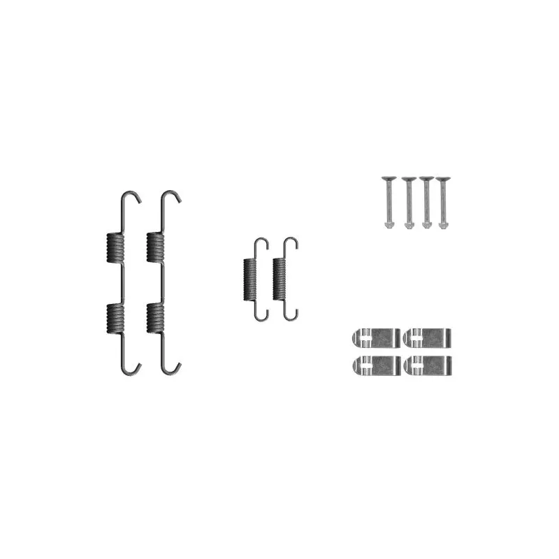 Kit d'accessoires, mâchoires de frein de stationnement MINTEX MBA77