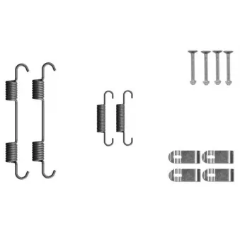Kit d'accessoires, mâchoires de frein de stationnement MINTEX MBA78