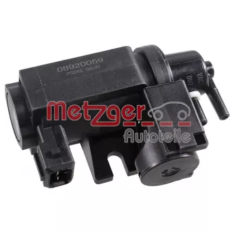 Capteur de pression, turbocompresseur METZGER 08920059