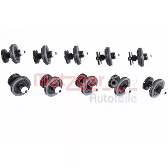 Clip de fixation, revêtement de porte METZGER 2280082