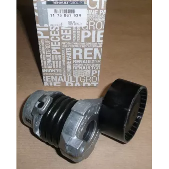 Tendeur de courroie, courroie trapézoïdale à nervures OE 117506193R