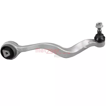 Bras de liaison, suspension de roue avant droit METZGER 58157602