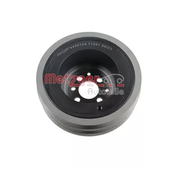 Poulie, vilebrequin METZGER 6400126