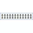 Jeu de joints d'étanchéité, tige de soupape AJUSA 57032100 - Visuel 2