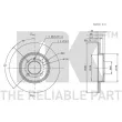 Jeu de 2 disques de frein avant NK 201516 - Visuel 3