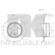 Jeu de 2 disques de frein arrière NK 201586 - Visuel 3