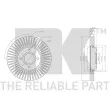 Jeu de 2 disques de frein avant NK 2025103 - Visuel 3