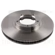 Jeu de 2 disques de frein avant NK 202531 - Visuel 1