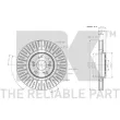Jeu de 2 disques de frein avant NK 202651 - Visuel 3
