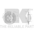 Jeu de 2 disques de frein avant NK 202667 - Visuel 3