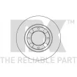 Jeu de 2 disques de frein avant NK 203013 - Visuel 1