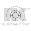 Jeu de 2 disques de frein avant NK 203210 - Visuel 1