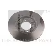 Jeu de 2 disques de frein avant NK 203211 - Visuel 2