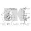 Jeu de 2 disques de frein avant NK 203214 - Visuel 2