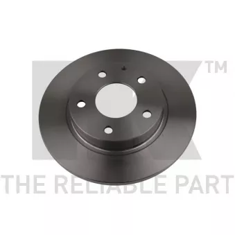 Jeu de 2 disques de frein arrière NK 203283
