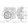 Jeu de 2 disques de frein arrière NK 203318 - Visuel 3