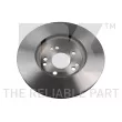 Jeu de 2 disques de frein avant NK 203338 - Visuel 2