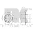 Jeu de 2 disques de frein arrière NK 203527 - Visuel 3
