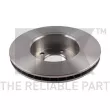 Jeu de 2 disques de frein avant NK 203611 - Visuel 2