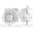 Jeu de 2 disques de frein avant NK 203620 - Visuel 3