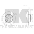 Jeu de 2 disques de frein arrière NK 203674 - Visuel 3