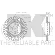 Jeu de 2 disques de frein avant NK 203678 - Visuel 3