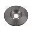 Jeu de 2 disques de frein avant NK 203728 - Visuel 2