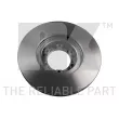 Jeu de 2 disques de frein avant NK 203905 - Visuel 2