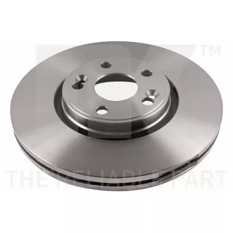 Jeu de 2 disques de frein avant NK 2039100