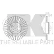 Jeu de 2 disques de frein avant NK 2039100 - Visuel 3
