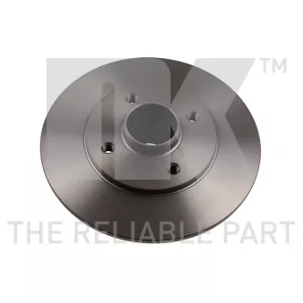 Jeu de 2 disques de frein arrière NK 203916