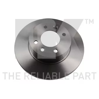 Jeu de 2 disques de frein arrière NK 203924