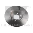 Jeu de 2 disques de frein arrière NK 203924 - Visuel 2