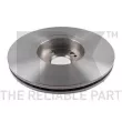 Jeu de 2 disques de frein avant NK 203961 - Visuel 2