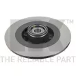 Jeu de 2 disques de frein arrière NK 203989 - Visuel 2