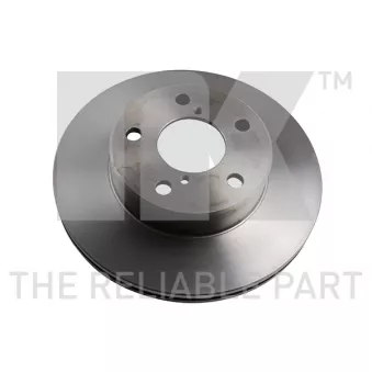 Jeu de 2 disques de frein avant NK 204409