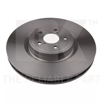 Jeu de 2 disques de frein avant NK 204417
