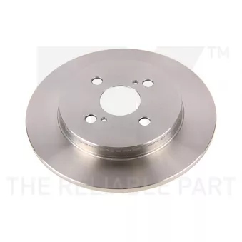 Jeu de 2 disques de frein arrière NK 2045109