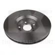 Jeu de 2 disques de frein avant NK 2045129 - Visuel 2