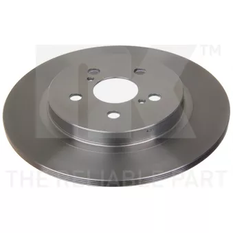 Jeu de 2 disques de frein arrière NK 2045172