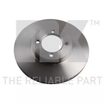 Jeu de 2 disques de frein avant NK 204528