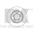 Jeu de 2 disques de frein avant NK 204561 - Visuel 1
