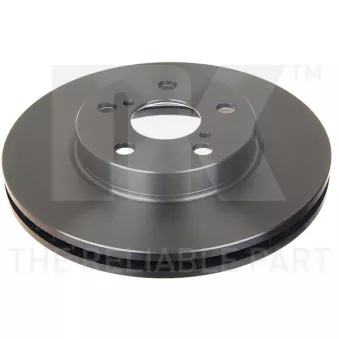 Jeu de 2 disques de frein avant NK 204564
