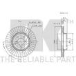 Jeu de 2 disques de frein avant NK 204564 - Visuel 3