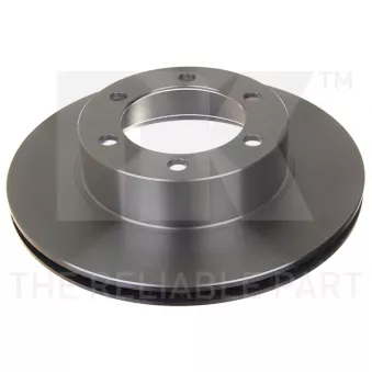 Jeu de 2 disques de frein avant NK 204577