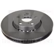 Jeu de 2 disques de frein avant NK 204595 - Visuel 1