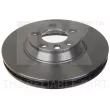 Disque de frein avant gauche NK 2047103 - Visuel 1