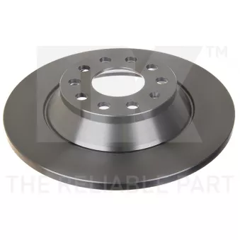 Jeu de 2 disques de frein arrière NK 2047109