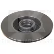 Jeu de 2 disques de frein arrière NK 2047121 - Visuel 2