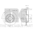 Jeu de 2 disques de frein avant NK 204741 - Visuel 3